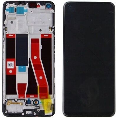 Écran LCD d'origine Oppo et verre tactile avec châssis noir - A94 4G - Publicité Écran LCD d'origine Oppo et verre tactile avec châssis noir - A94 4G - Publicité