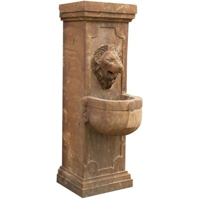 Biscottini Stone Wall Fountain - 40x59x125 cm - Wall Fountain Biscottini Stone Wall Fountain - 40x59x125 cm - Wall Fountain