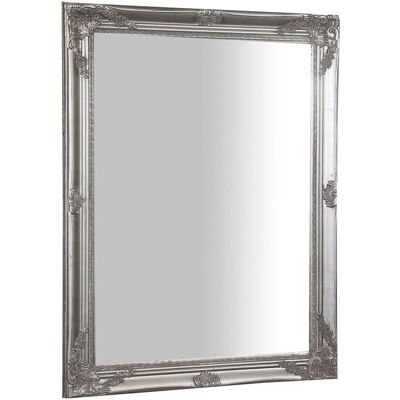 BISCOTTINI Specchio da Parete Argento - Rettangolare, 62x82 cm, Finitura Antica BISCOTTINI Specchio da Parete Argento - Rettangolare, 62x82 cm, Finitura Antica