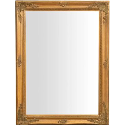 BISCOTTINI - Specchio da Parete - Finitura Oro Antico - 82x62cm - Stile Barocco BISCOTTINI - Specchio da Parete - Finitura Oro Antico - 82x62cm - Stile Barocco