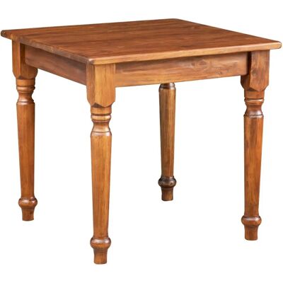 Biscottini - Tavolo quadrato rustico italiano - 80x80cm Biscottini - Tavolo quadrato rustico italiano - 80x80cm