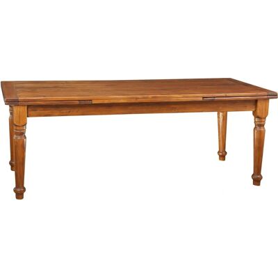 BISCOTTINI - Mesa extensible de madera maciza de tilo - Comedor o sala BISCOTTINI - Mesa extensible de madera maciza de tilo - Comedor o sala