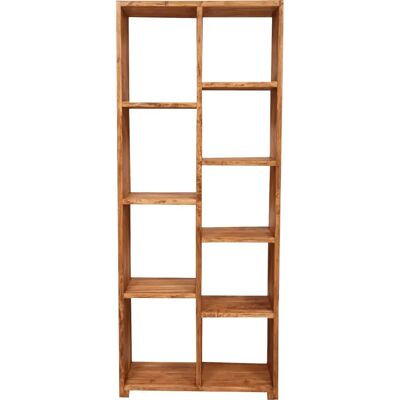Biscottini Libreria in Legno Massello di Tiglio - Stile Moderno, Versatile, 82x36x201 cm Biscottini Libreria in Legno Massello di Tiglio - Stile Moderno, Versatile, 82x36x201 cm