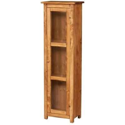 BISCOTTINI Natural Linden Wood Glass Cabinet - Vetrinetta - Italy BISCOTTINI Natural Linden Wood Glass Cabinet - Vetrinetta - Italy