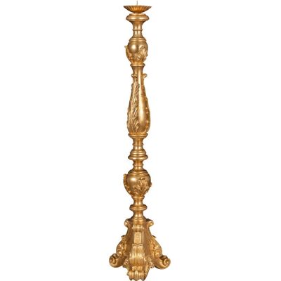 Biscottini Candelabro de Madera 120x30x30cm - Decoración Vintage Elegante Biscottini Candelabro de Madera 120x30x30cm - Decoración Vintage Elegante