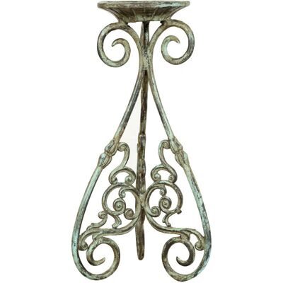 Biscottini Plant Stand - Vintage Cast Iron - 32x66cm Biscottini Plant Stand - Vintage Cast Iron - 32x66cm