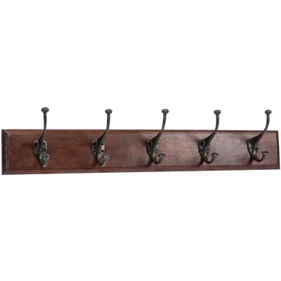 BISCOTTINI Walnuss Wandgarderobe - Wall Coat Rack BISCOTTINI Walnuss Wandgarderobe - Wall Coat Rack