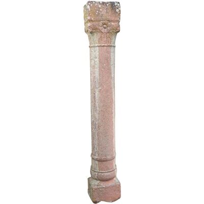 Biscottini Vintage Stone Column - Decorative Indoor/Outdoor Accent Biscottini Vintage Stone Column - Decorative Indoor/Outdoor Accent