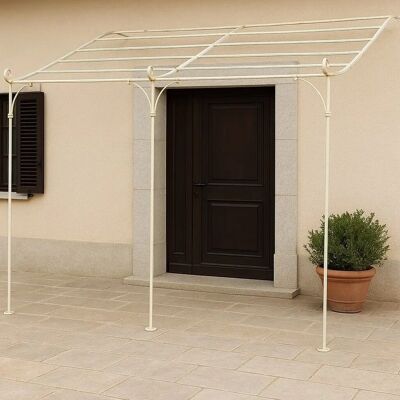 Biscottini Modell - Pergola aus Eisen - 400x280x295 cm - Pergola Biscottini Modell - Pergola aus Eisen - 400x280x295 cm - Pergola
