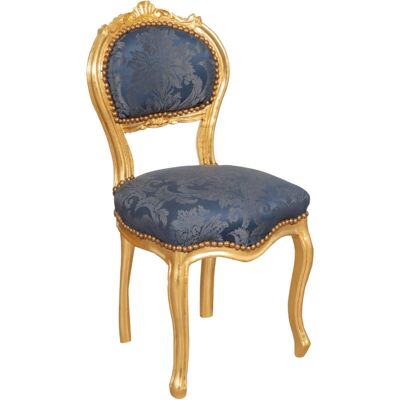 Biscottini - Luis XVI-style Armchair - Golden finish - Armchair Biscottini - Luis XVI-style Armchair - Golden finish - Armchair