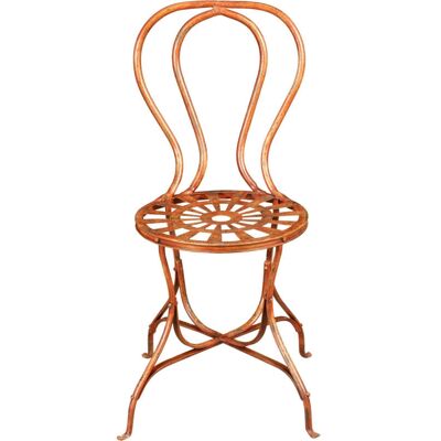 Biscottini - Silla de comedor de cocina de madera 49x90x44 cm - color red - material wood - Chair Biscottini - Silla de comedor de cocina de madera 49x90x44 cm - color red - material wood - Chair