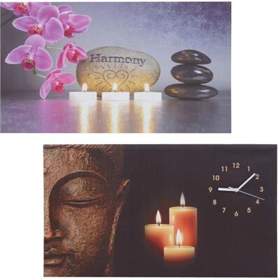 DÉCOSHOP26 - LED Wall Art Set 2 - 70x40 cm DÉCOSHOP26 - LED Wall Art Set 2 - 70x40 cm