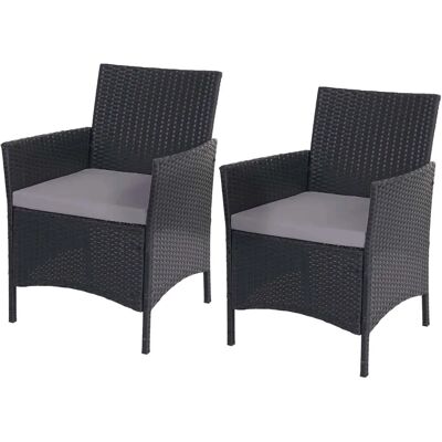 DÉCOSHOP26 Modelo 040000467 - Juego de Sillas de Jardín DÉCOSHOP26 Modelo 040000467 - Juego de Sillas de Jardín