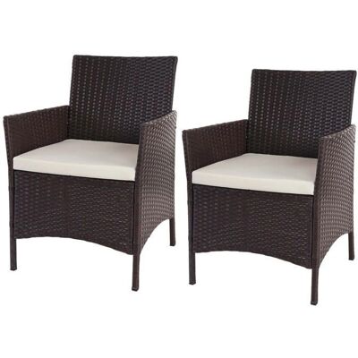 DÉCOSHOP26 Modelo 040000470 - Sillón de jardín en Poliratán DÉCOSHOP26 Modelo 040000470 - Sillón de jardín en Poliratán