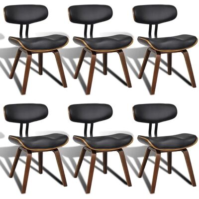 Décoshop26 - CDS022236 - Negro - Sillas de comedor Décoshop26 - CDS022236 - Negro - Sillas de comedor