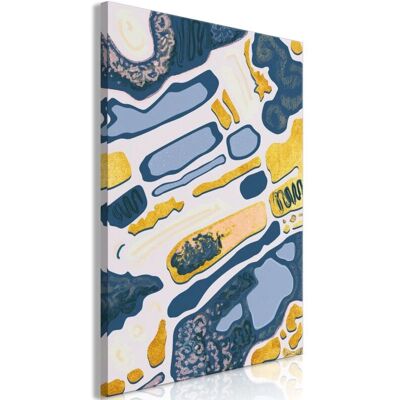 DÉCOSHOP26 - Nature Organic Pattern 40x60cm - Impresión en lienzo DÉCOSHOP26 - Nature Organic Pattern 40x60cm - Impresión en lienzo