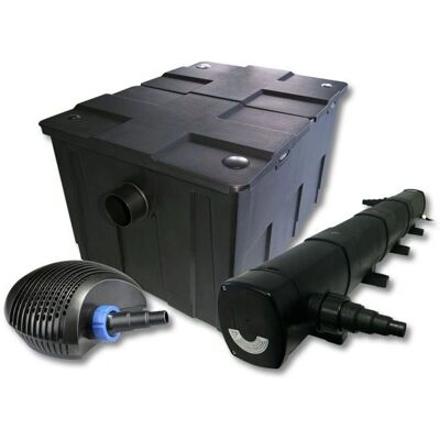 HelloShop26 - 60kL-UV72 - 60k L - 72W UV - Kit filtración estanque HelloShop26 - 60kL-UV72 - 60k L - 72W UV - Kit filtración estanque