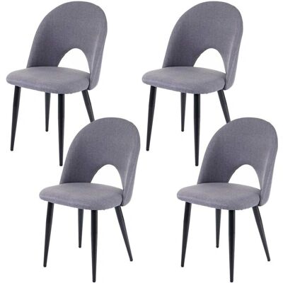 Décoshop26 Modèle 040000579 - 4 Chaises de salle à manger - Publicité Décoshop26 Modèle 040000579 - 4 Chaises de salle à manger - Publicité