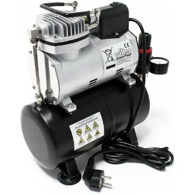 HelloShop26 - AF186 - Apagado automático - Presión de aire regulada - Airbrush compressor HelloShop26 - AF186 - Apagado automático - Presión de aire regulada - Airbrush compressor