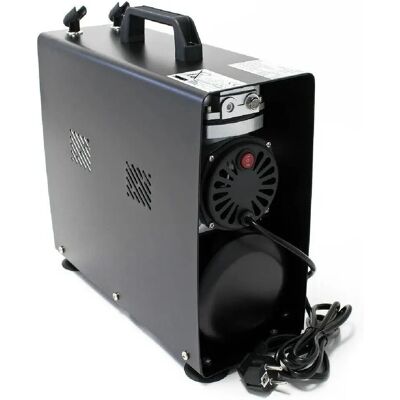 HELLOSHOP26 - Compresor aerógrafo bicilíndrico - Oil-free - Airbrush Compressor HELLOSHOP26 - Compresor aerógrafo bicilíndrico - Oil-free - Airbrush Compressor