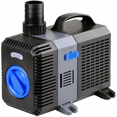 Helloshop26 Bomba de agua para estanque ecológica 8000L/h 70W Helloshop26 Bomba de agua para estanque ecológica 8000L/h 70W