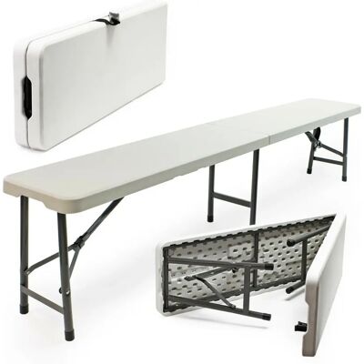 Helloshop26 Banco de Camping Ligero y Plegable - Muebles de Camping Helloshop26 Banco de Camping Ligero y Plegable - Muebles de Camping