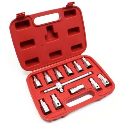 HELLOSHOP26 - DrainPlugKit - 12piezas - Juego de vasos - Juego de herramientas HELLOSHOP26 - DrainPlugKit - 12piezas - Juego de vasos - Juego de herramientas