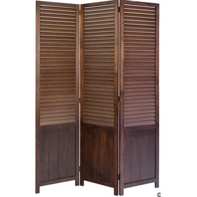 Décoshop26 - PAR06021 - Marrón - 3 paneles - Biombo Décoshop26 - PAR06021 - Marrón - 3 paneles - Biombo