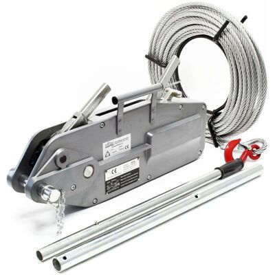 Helloshop26 - Verricello resistente 3200kg, 20m, 16mm Helloshop26 - Verricello resistente 3200kg, 20m, 16mm