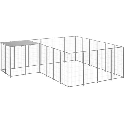 Helloshop26 Gabbia per animali in acciaio - 8,47m² - Resistente & Ventilata Helloshop26 Gabbia per animali in acciaio - 8,47m² - Resistente & Ventilata