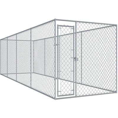 Gabbia per cani in acciaio zincato Helloshop26 760 x 192 x 185 cm - Recinto per animali Gabbia per cani in acciaio zincato Helloshop26 760 x 192 x 185 cm - Recinto per animali