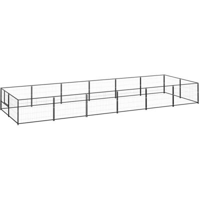 Helloshop26 Gabbia per Animali - Recinto in Acciaio di 12 m² Cane Helloshop26 Gabbia per Animali - Recinto in Acciaio di 12 m² Cane