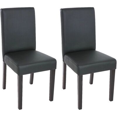 Décoshop26 - CDS04035 - Negro mate - Sillas de comedor Décoshop26 - CDS04035 - Negro mate - Sillas de comedor