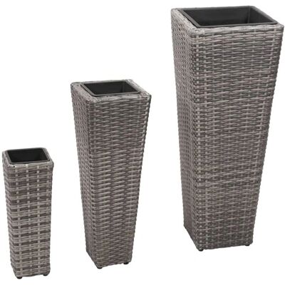 HOMEMIYN - Elevated Planter - Gris - Ensemble de jardinières - Publicité HOMEMIYN - Elevated Planter - Gris - Ensemble de jardinières - Publicité