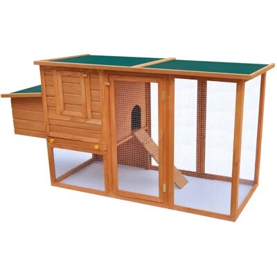 Helloshop26 - Pollaio esterno 192x75x103 cm Helloshop26 - Pollaio esterno 192x75x103 cm