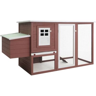 HelloShop26 - Galinero exterior 202x75x98 HelloShop26 - Galinero exterior 202x75x98