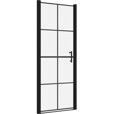 HELLOSHOP26 - Shower Door - Black - Tempered - Puerta de ducha HELLOSHOP26 - Shower Door - Black - Tempered - Puerta de ducha