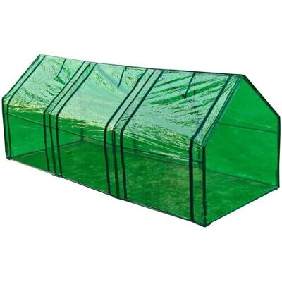 Helloshop26 Modèle 1602010 Serre de Jardin en Plastique 240x90x90cm - Publicité Helloshop26 Modèle 1602010 Serre de Jardin en Plastique 240x90x90cm - Publicité