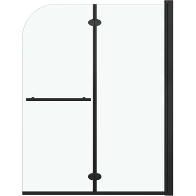 HelloShop26 - 2-panel folding - Negro - Cabina de ducha HelloShop26 - 2-panel folding - Negro - Cabina de ducha