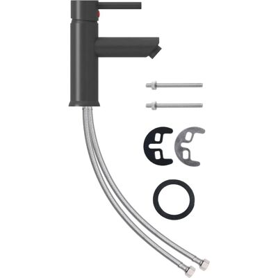 HelloShop26 - HV-BS7-GR - 7 pulgadas - Gris - Faucet HelloShop26 - HV-BS7-GR - 7 pulgadas - Gris - Faucet