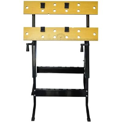 HelloShop26 - Foldable 75 cm - MDF - Giallo e Nero - Banchi di lavoro HelloShop26 - Foldable 75 cm - MDF - Giallo e Nero - Banchi di lavoro
