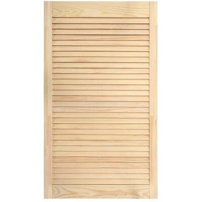 HelloShop26 - Pine Louvred Door - Pino - Puerta de lamas - Puerta HelloShop26 - Pine Louvred Door - Pino - Puerta de lamas - Puerta
