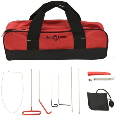HELLOSHOP26 - 11-Piece Car Door Opening Kit - Acero inoxidable - Herramientas de puertas del coche - Tool Kit HELLOSHOP26 - 11-Piece Car Door Opening Kit - Acero inoxidable - Herramientas de puertas del coche - Tool Kit