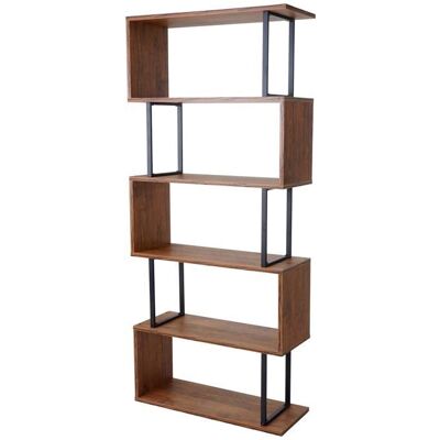 DÉCOSHOP26 Modèle 040001281 - Étagère en métal et bois - Publicité DÉCOSHOP26 Modèle 040001281 - Étagère en métal et bois - Publicité