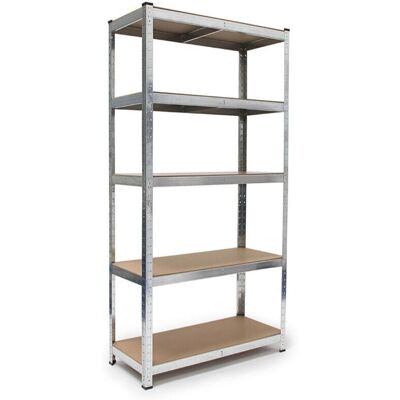 Helloshop26 - Estantería de acero galvanizado - 179 cm - 175 kg Helloshop26 - Estantería de acero galvanizado - 179 cm - 175 kg