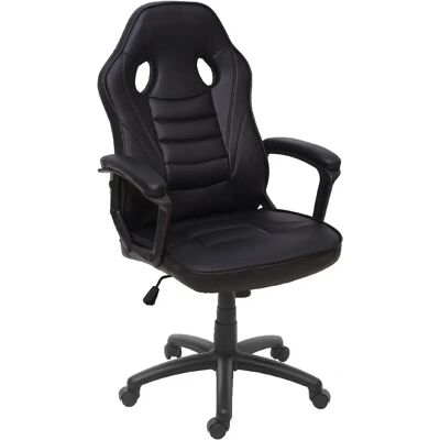 DECOSHOP26 - 040001839 - Negro - Silla de oficina DECOSHOP26 - 040001839 - Negro - Silla de oficina