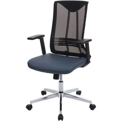 Décoshop26 - 040001884 - Mesh bleu-gris - Chaise de bureau - Publicité Décoshop26 - 040001884 - Mesh bleu-gris - Chaise de bureau - Publicité