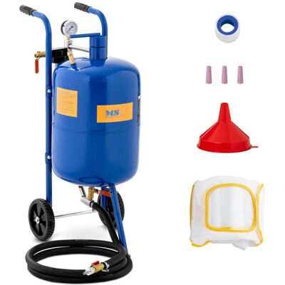 HELLOSHOP26 - 40L Mobile Sandblaster - Pneumatic sandblaster HELLOSHOP26 - 40L Mobile Sandblaster - Pneumatic sandblaster
