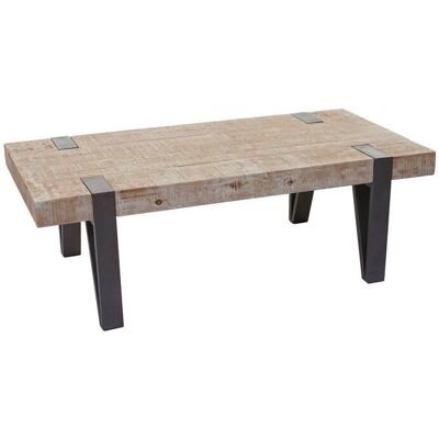 DÉCOSHOP26 Modelo 040005006 - Mesa de centro de abeto rústica FSC DÉCOSHOP26 Modelo 040005006 - Mesa de centro de abeto rústica FSC