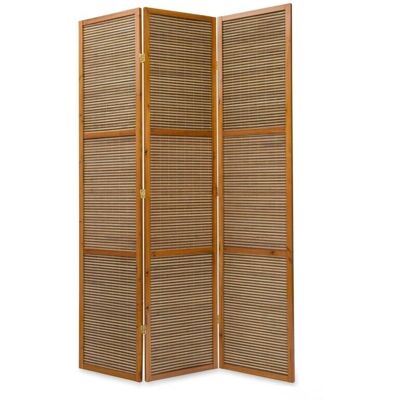 DÉCOSHOP26 - PAR06049 - Legno e bambù - Paravento DÉCOSHOP26 - PAR06049 - Legno e bambù - Paravento